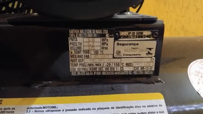 Cabine de jateamento com compressor 