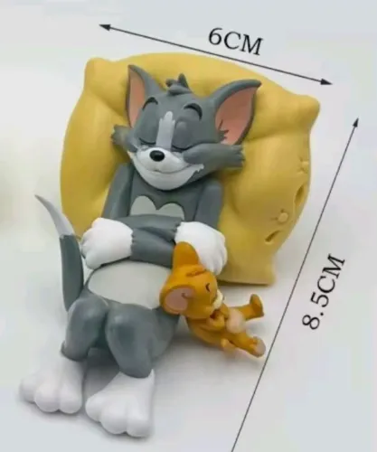 Miniatura Tom e Jerry Dormindo - Colecionável(NOVO)
