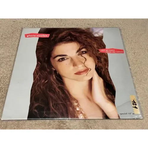 VINIL SINGLE GLORIA ESTEFAN - OYE MI CANTO (HEAR MY VOICE)