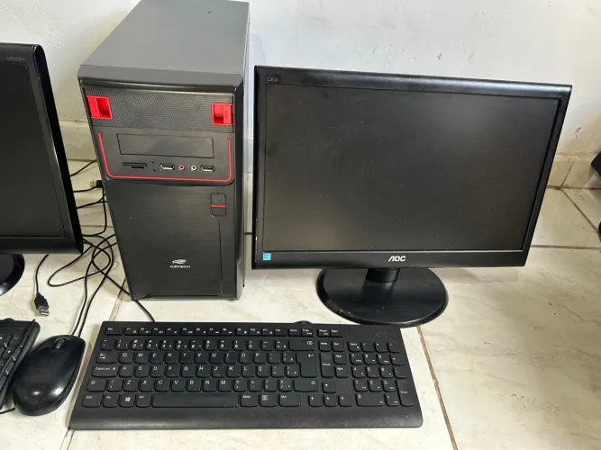 i3 quarta geração com ssd completo tela 19 led loja com garantia e entrega
