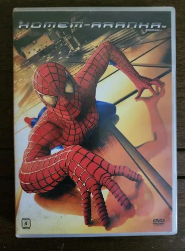 dvd original homem aranha spider man marvel 2 dois discos originais raro legítimos