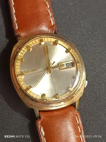 Relógio Seiko automático retrô 6619