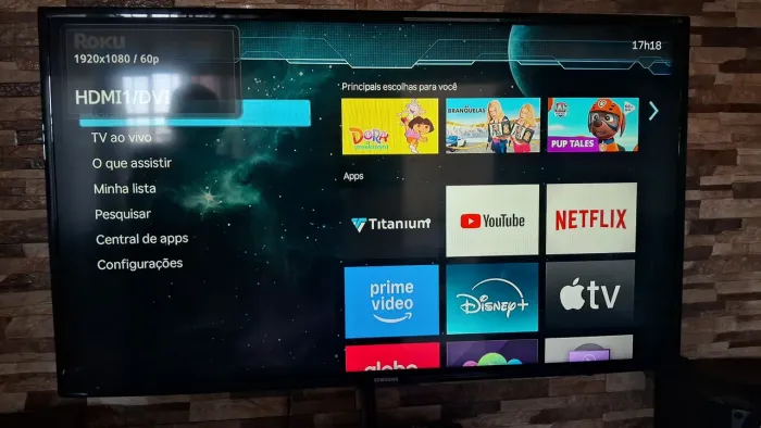 VENDO TV SAMSUNG LED 3D 46" MOD UN46EH6030GXZD ,*C/ DEFEITO*