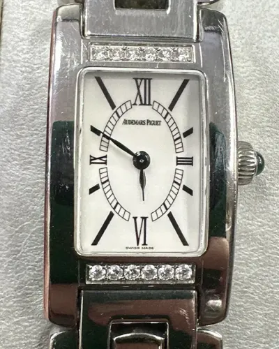relógio Audemars Piguet Promesse quartzo, mostrador branco