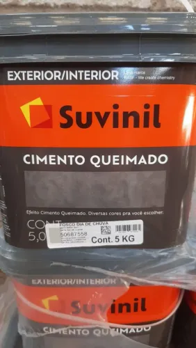 Cimento queimado Suvinil