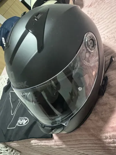 Capacete de Moto Shark Ridill, Preto Fosco