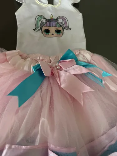 Conjunto bori e saia LOL Surprise - Menina