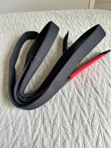 Faixa Preta de Jiu-Jitsu NOVA - Presente Único e Memorável