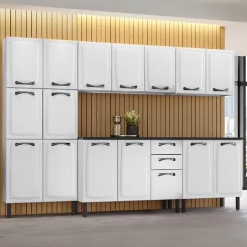 Cozinha Completa 5 Peças New Premium Branco - ITATIAIA tt43