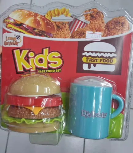 Comidinhas de brinquedo 