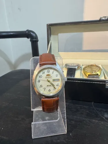 Relógio orient vintage 3 estrelas