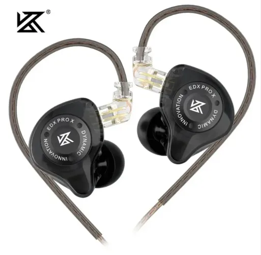 KZ Edx Pro X sem Microfone Retorno de palco e gamers