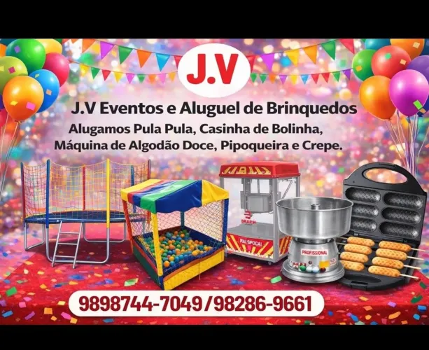 Aluguel de brinquedos e eventos