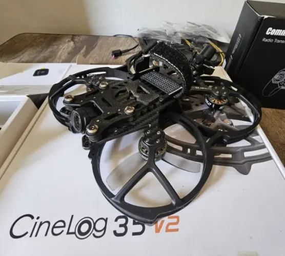 KIT FPV COMPLETO GEPRC CineLog35 V2 HD O3 ELRS 2.4 GHZ