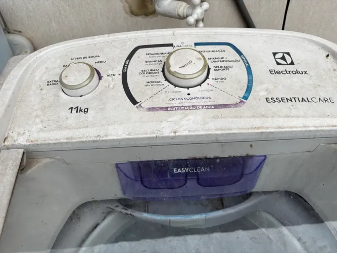 Máquina de lavar faz tudo