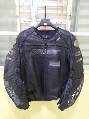 Jaqueta Joe Rocket Couro Ventilada