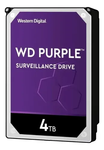 Disco Rígido Interno Western Digital Wd40purz Wd Purple 4tbs