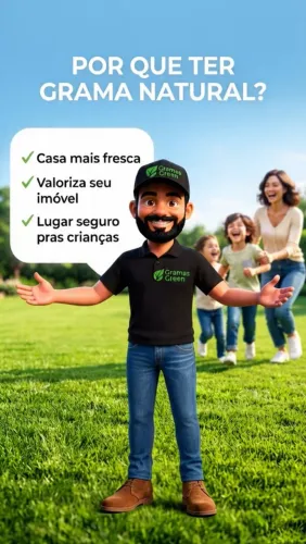 Gramas Esmeralda São Carlos Plus para meu jardim ou projeto 