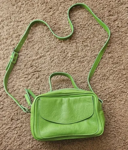 Bolsa de Couro Verde