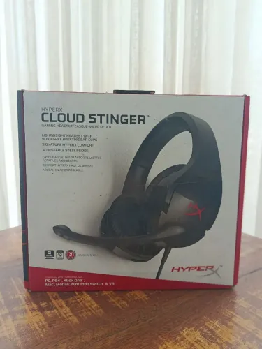 Headset Gamer HyperX Cloud Stinger Original Funcionando para PC, PS4, PS5, Xbox