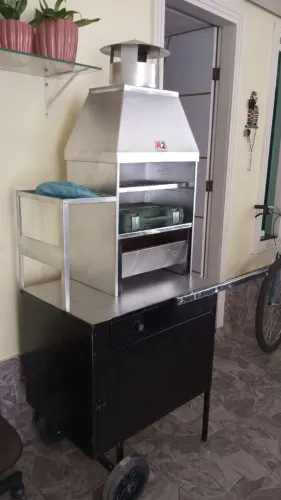 Carrinho de espetinho