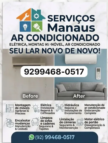 Limpeza ar condicionado split