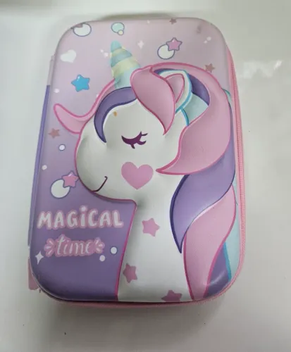 Estojo unicórnio conjunto