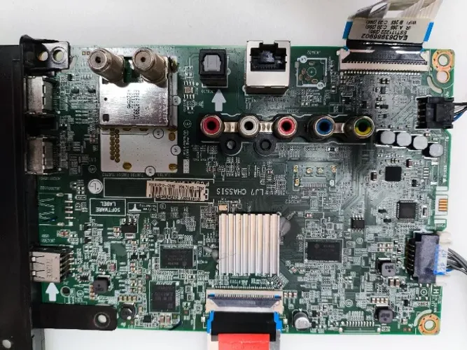 Placa fonte , principal , T-Con ,tv lg 43lj5550