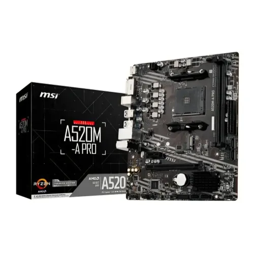 Placa Mãe MSI A520M-A Pro AMD DDR4