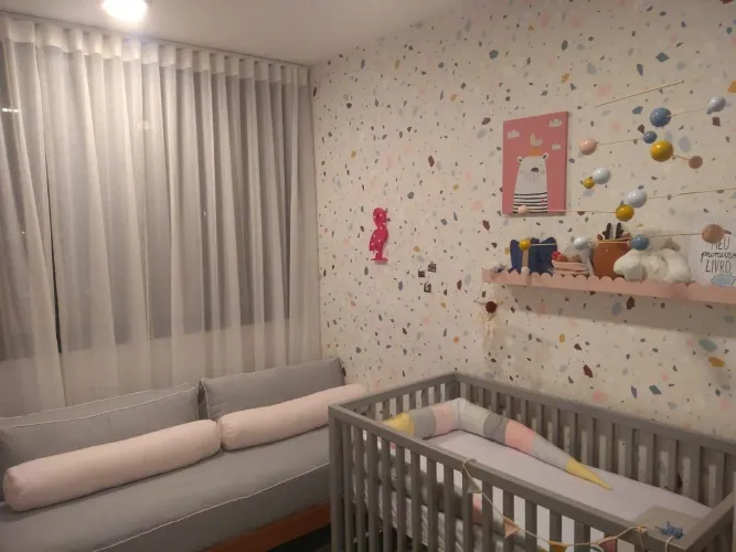 Cama de apoio com colchão, almofadas e capa: Ameise Design