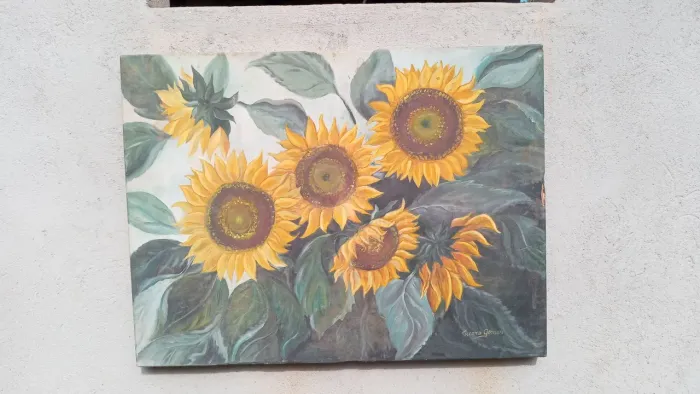 Quadro Pintura Tela (80 cm A x 60 cm L)