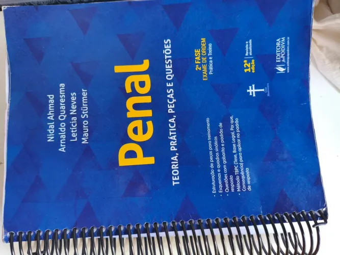 Caderno de peças PENAL