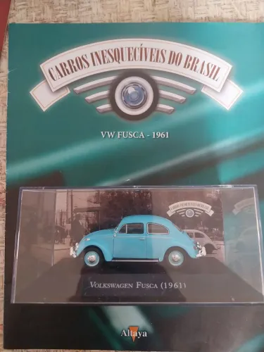 Miniatura do fusca 1961escala 1/43 R$ 120 reais