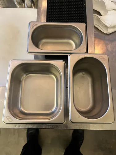 Cubas GN inox vários tamanhos