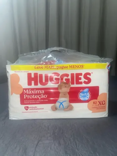 Fralda Huggies XG 82 Unidades 