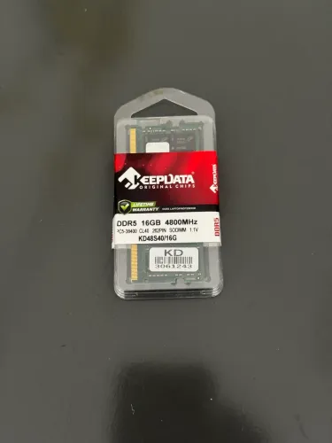 Memória 16gb DDR5 4800mhz