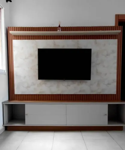 Estante com led
