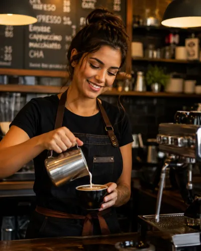 Contrato Barista Feminina