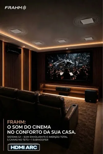 Som de cinema em casa