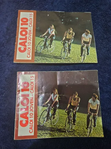 Manuais Caloi 10 antiga