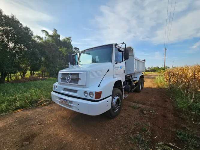 Mercedes bens 1620 ano 2008 com caçamba filé de caminhão 
