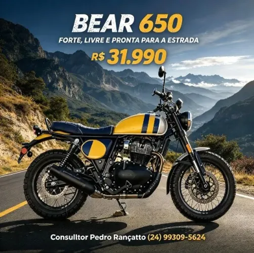 Royal Enfield Bear 650 Top 2026