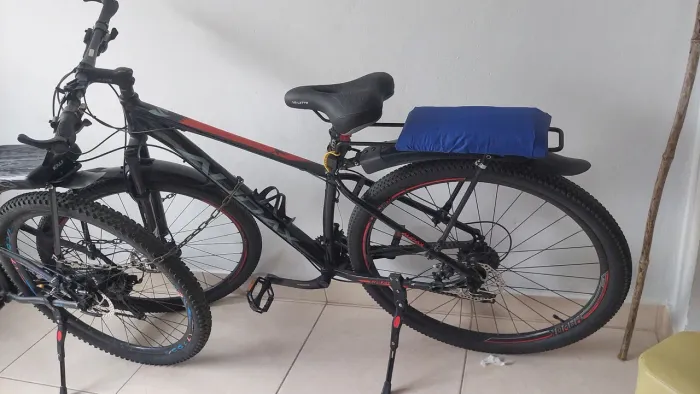 Bicicleta aro 29 alumínio completa aceito cartão