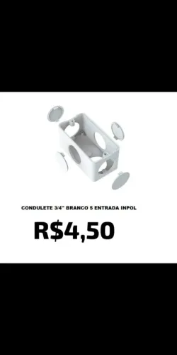 Condulete caixa pvc