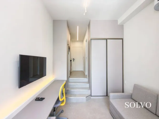 Studio com 1 dormitório para alugar, 24 m² por R$ 4.120,00/mês - Higienópolis - São Paulo/