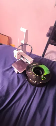 Impressora 3d k10 com 500g de filamento pla