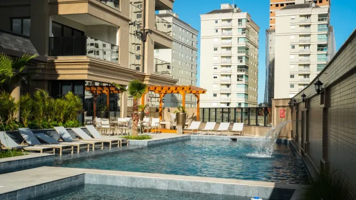 Apartamento com 2 suítes no Imperial Coast no Centro em Itapema