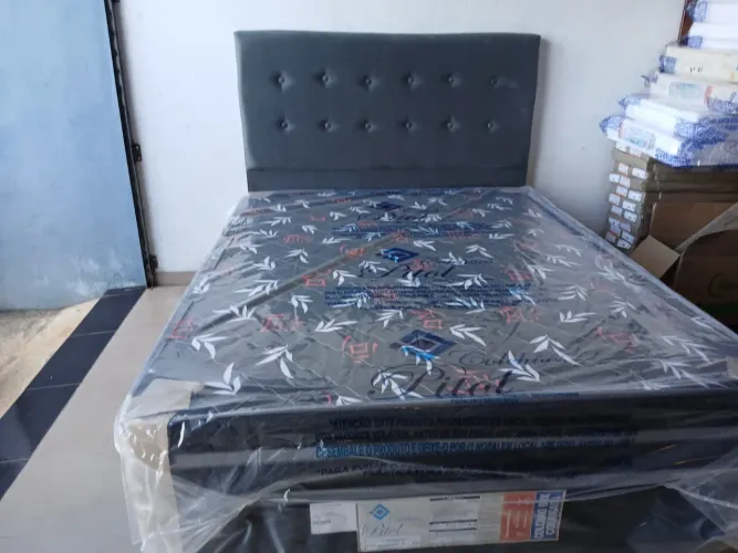 Cama box casal nova promoção em 10x sem juros no cartão