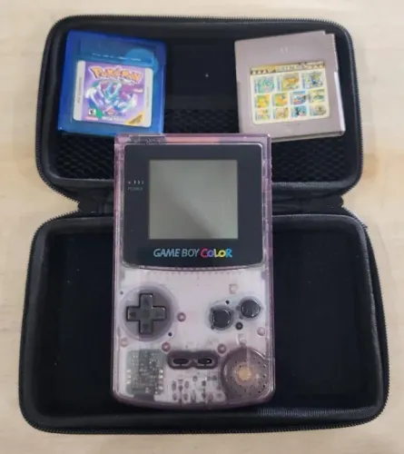 Game Boy Color + Pokemon Crystal Original