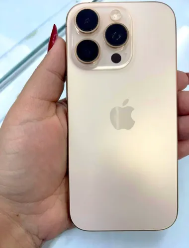 iPhone 16 Pro Gold Todo Original